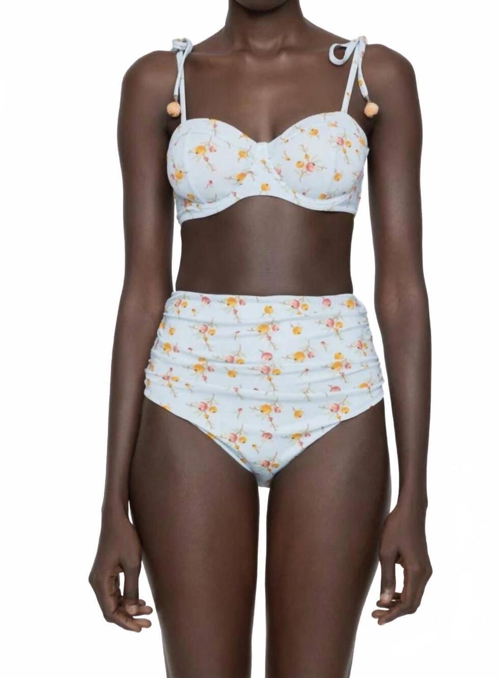 NEW SEA freya bikini top in multi